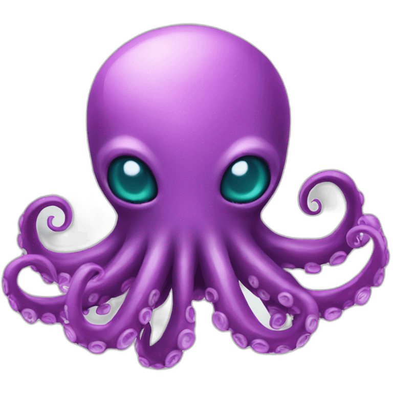 Octopus alien emoji