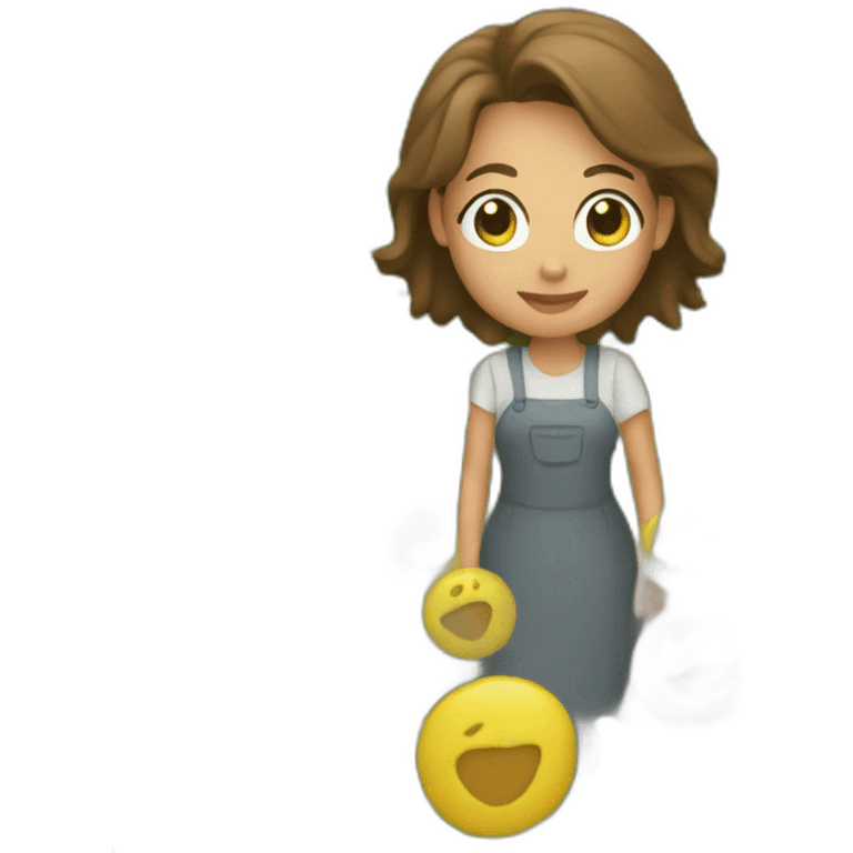 Mama auf dem Feld emoji