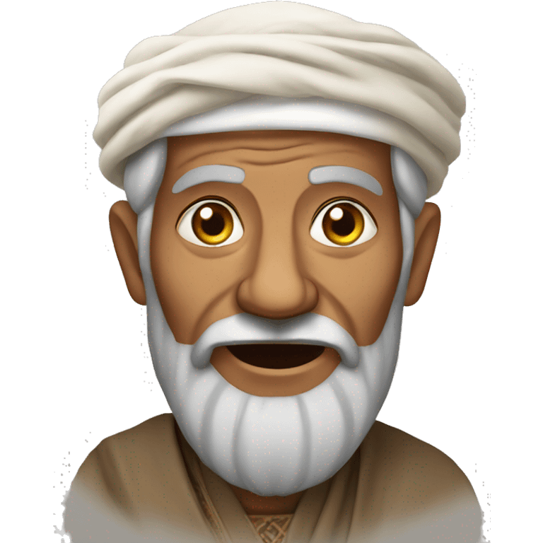 Old morrocan man emoji