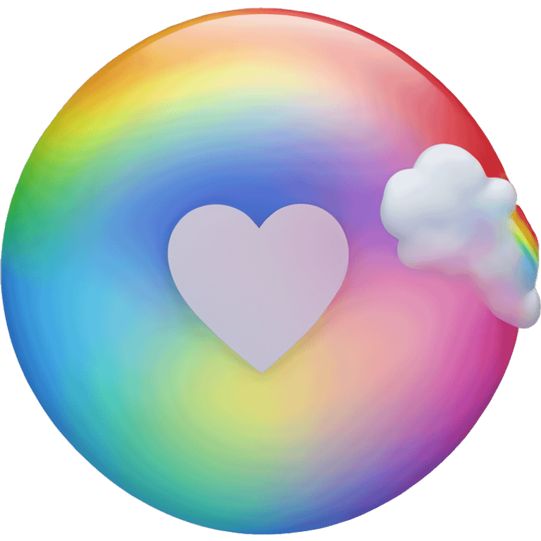 rainbow heart emoji