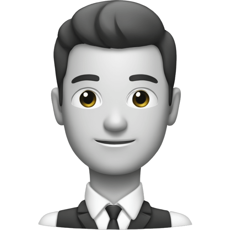 Black and White - Risk and Property Management emoji