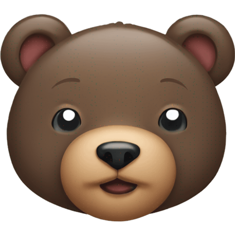 Cute bear emoji