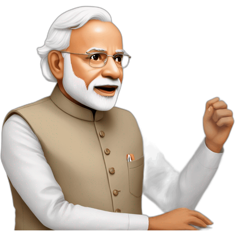 Modi ji love emoji