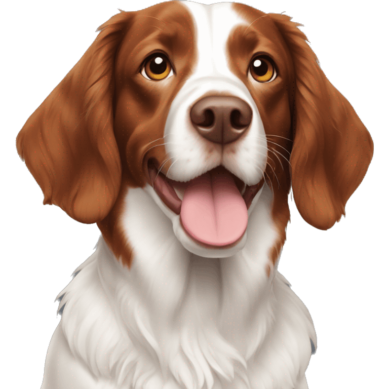 Brittany spaniel emoji