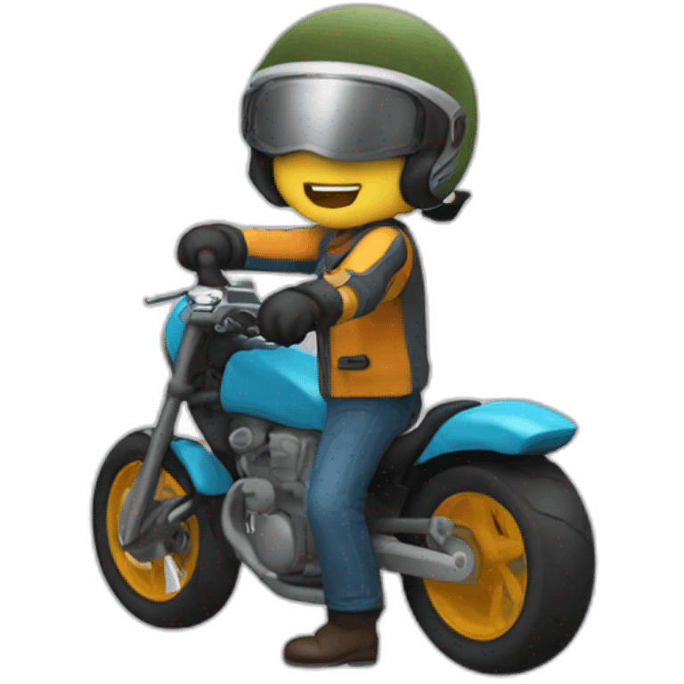 Motoboy Sanper emoji