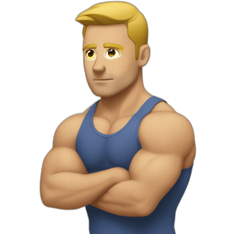 spotter for bench press emoji