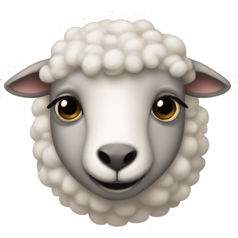 Sheep baby emoji