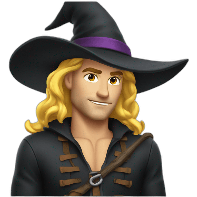 Sexy Witch sportsman emoji