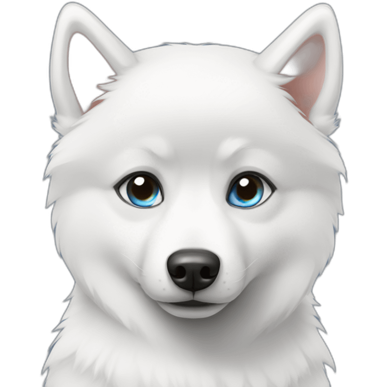 pomsky blue eyes emoji