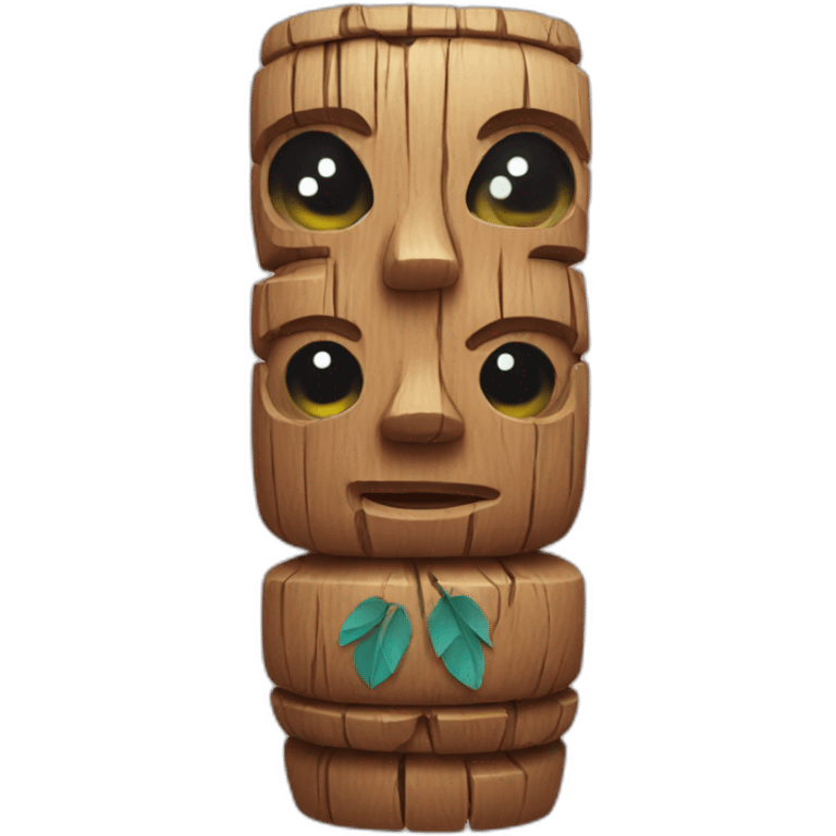 cute totem pole emoji