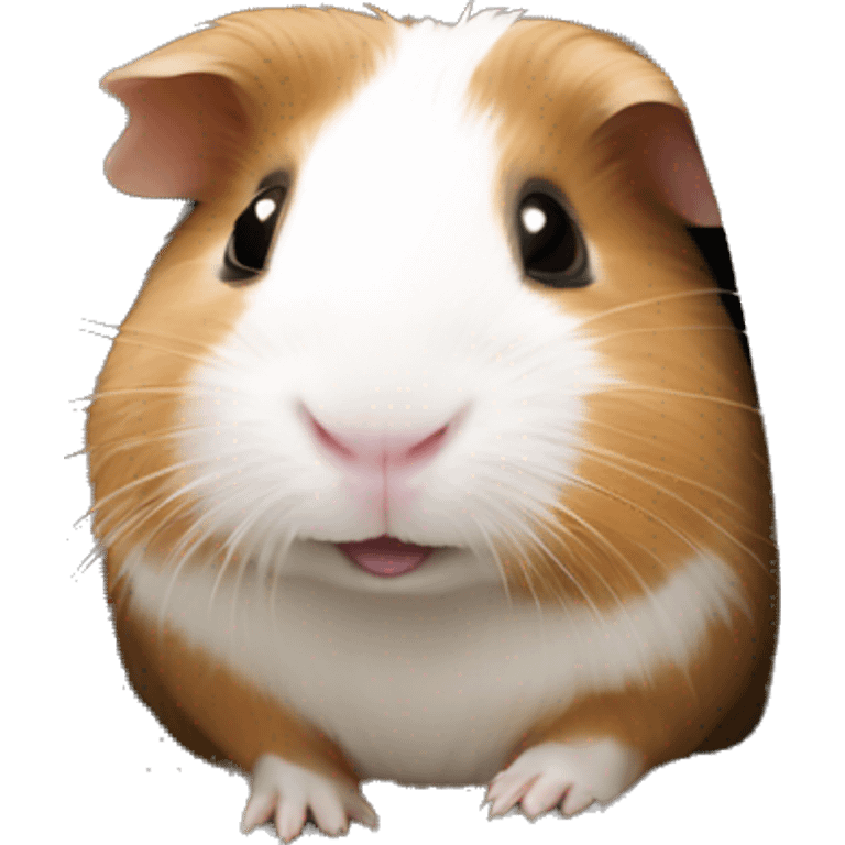 Guineapig in a tunnel very cute but realistic emoji