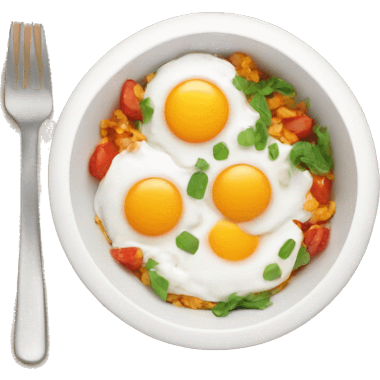 breakfast bowl vegetarian  emoji