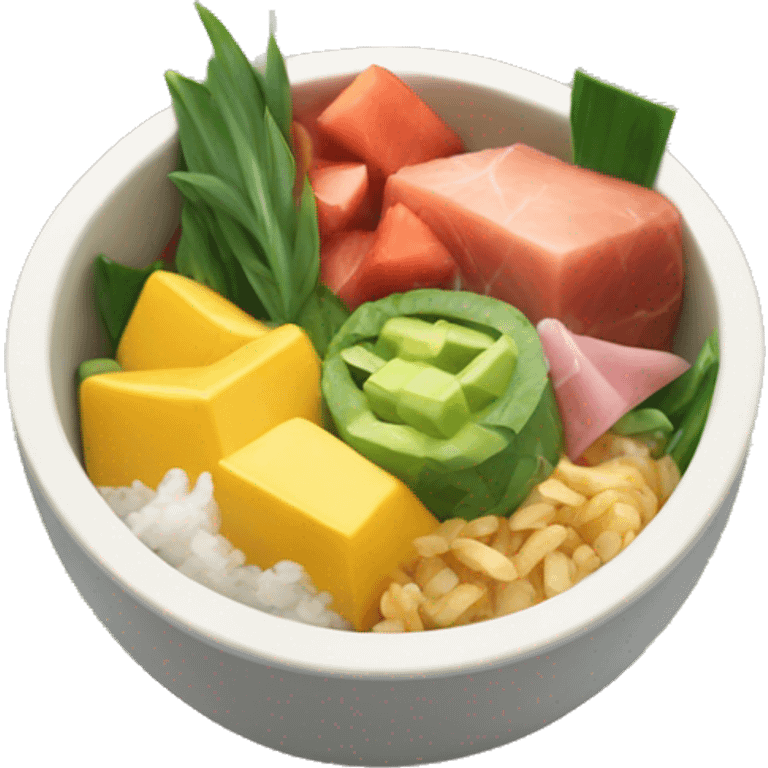 poké bowl emoji