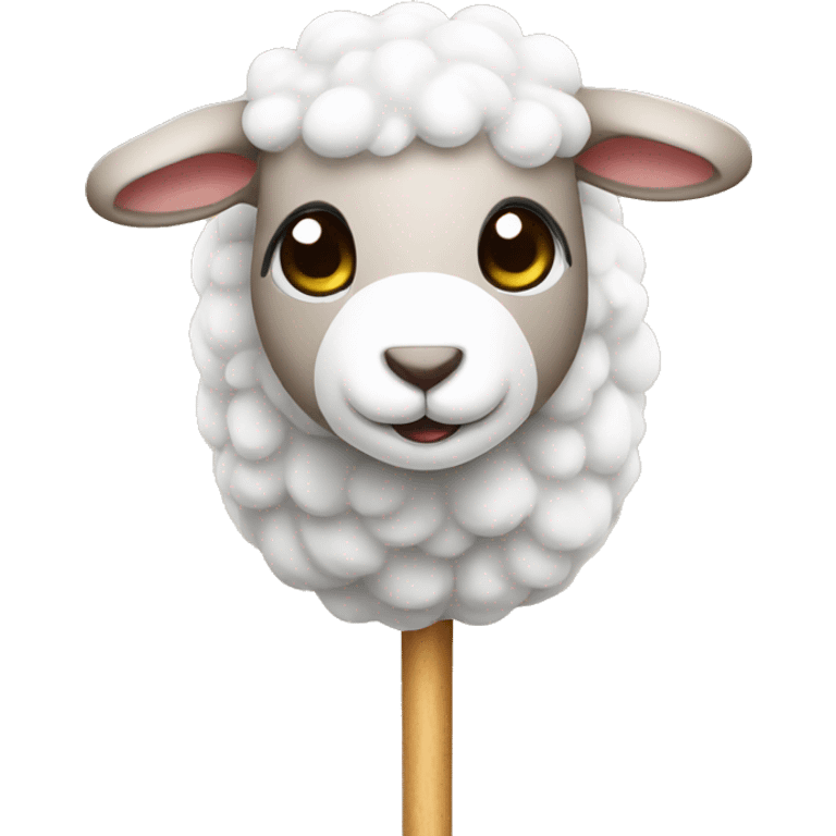 Lamb on a stick emoji