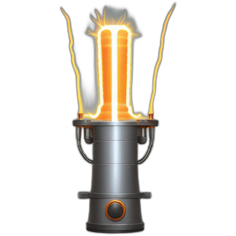 Tesla coil from the prestige emoji