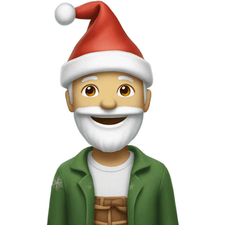 happy christmas emoji