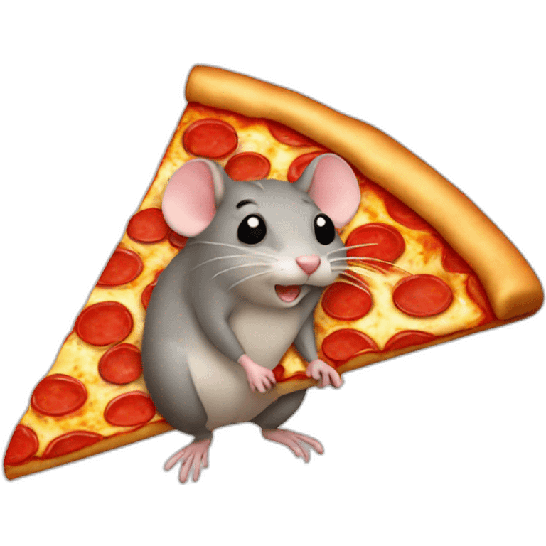 Pizza rat emoji