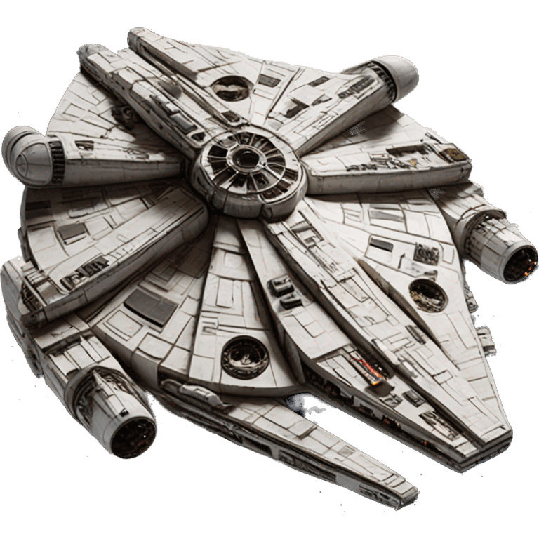 millennium falcon in space emoji