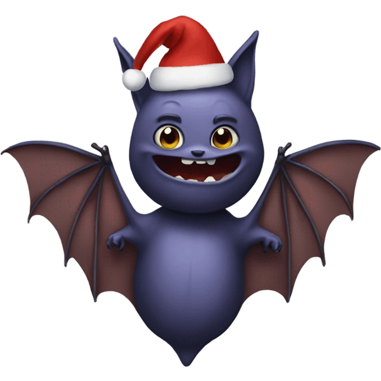 Bat Christmas  emoji