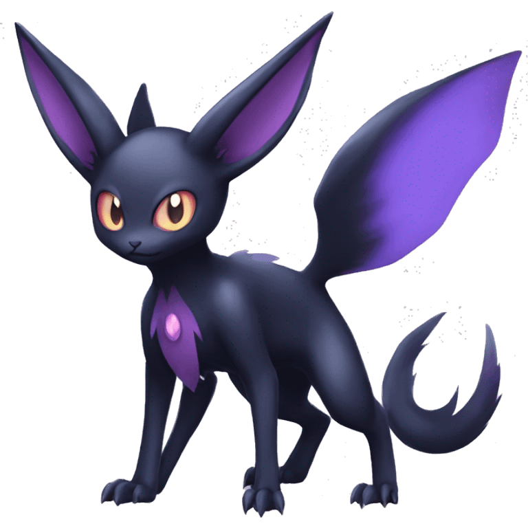 Shiny Dark NoiBat-Espeon-fusion-hybrid full body emoji