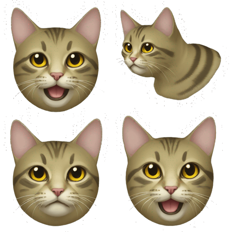 Ukrainian Army cat emoji