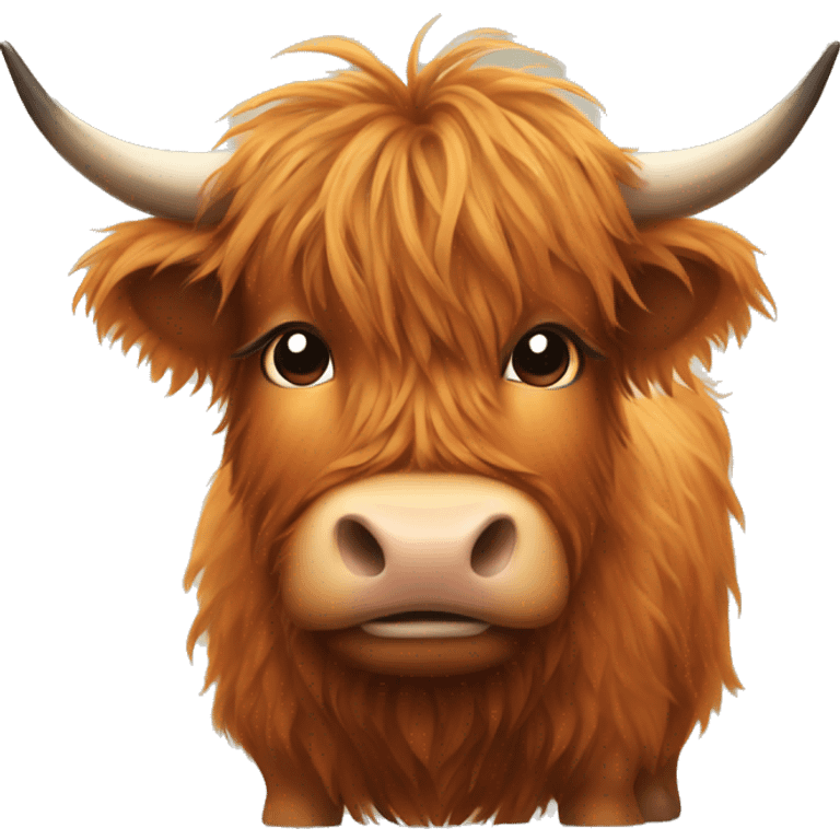 Highland cow emoji