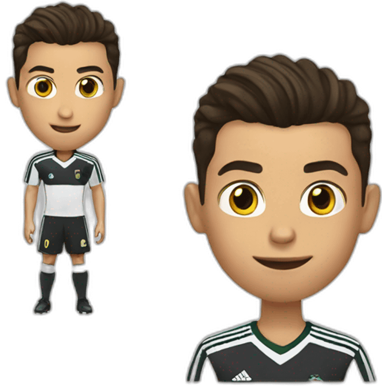 Young cristiano Ronaldo emoji