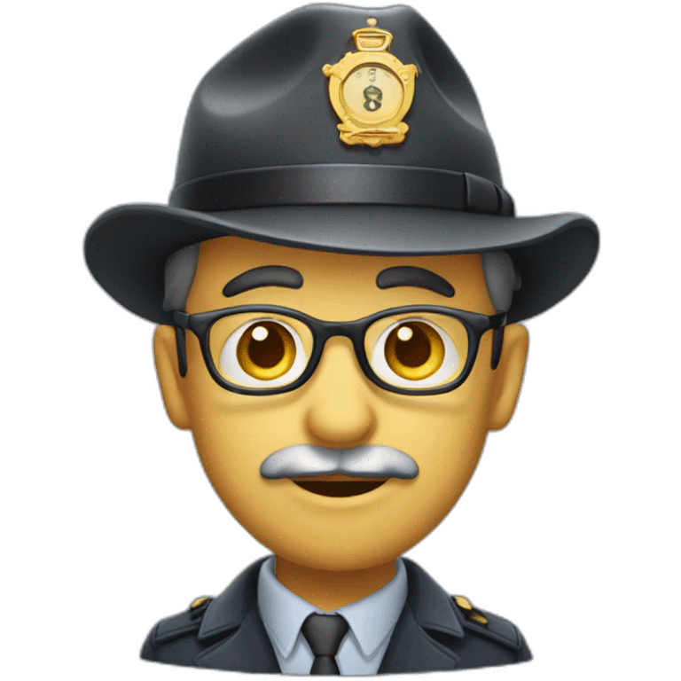 detective stationmaster emoji