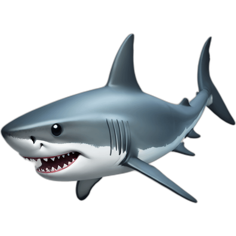 great white shark emoji