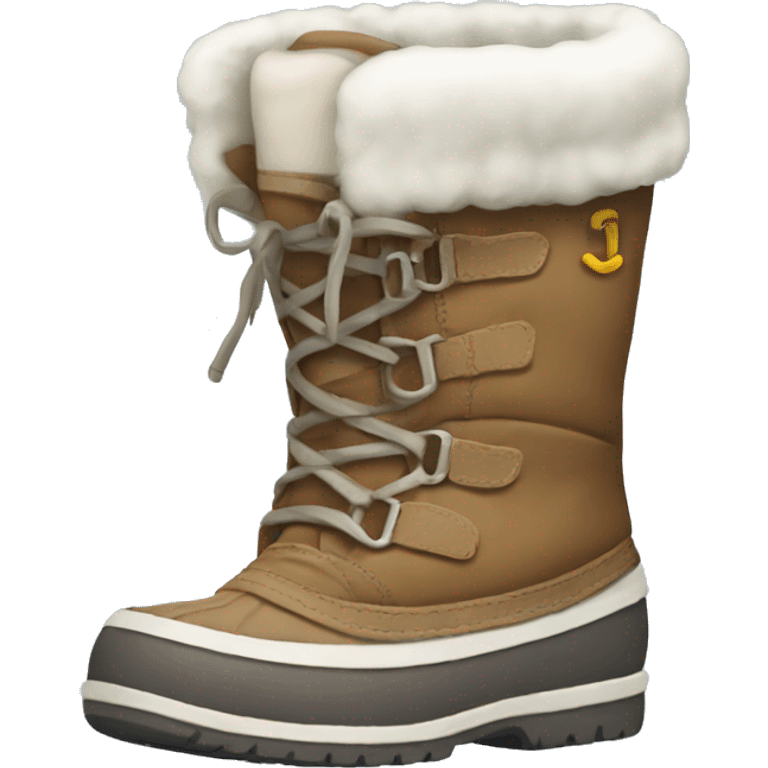 Snowboots emoji