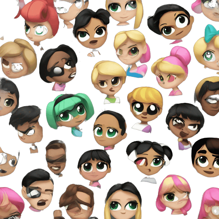 the power puff girls emoji