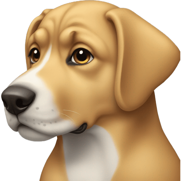 Perro de agua español  emoji