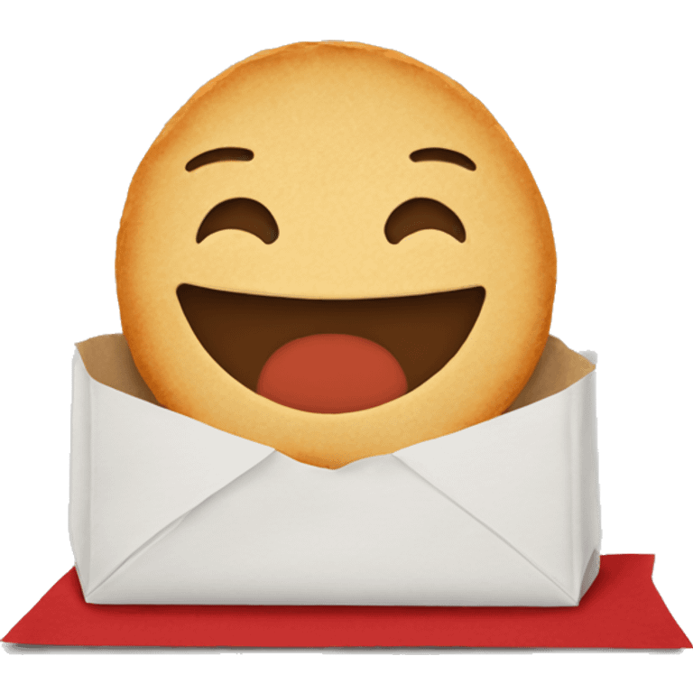 red paper lunch simple emoji