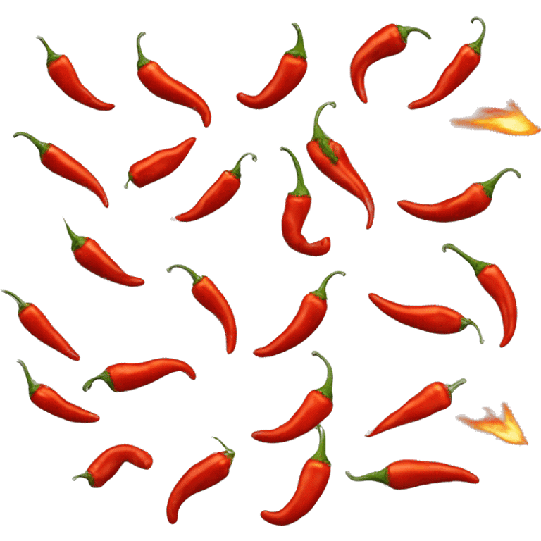 chilli pepper fire emoji