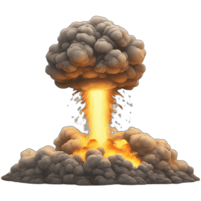 Explosion cartoon emoji