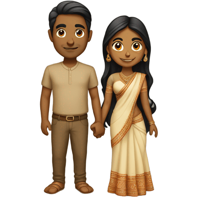 indian couple emoji