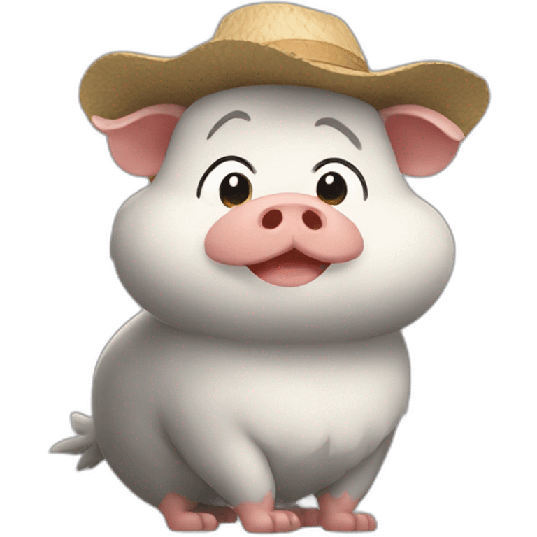 PORCO VACA GALINHA emoji