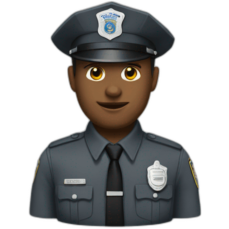 DHS officer emoji