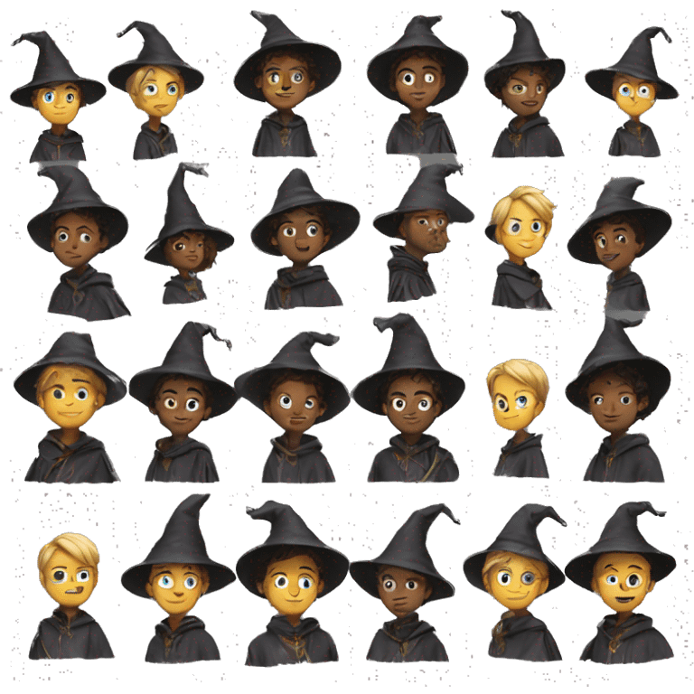 the young wizard emoji