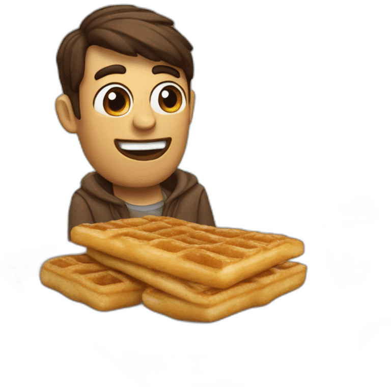 cofe con churros y tostada emoji