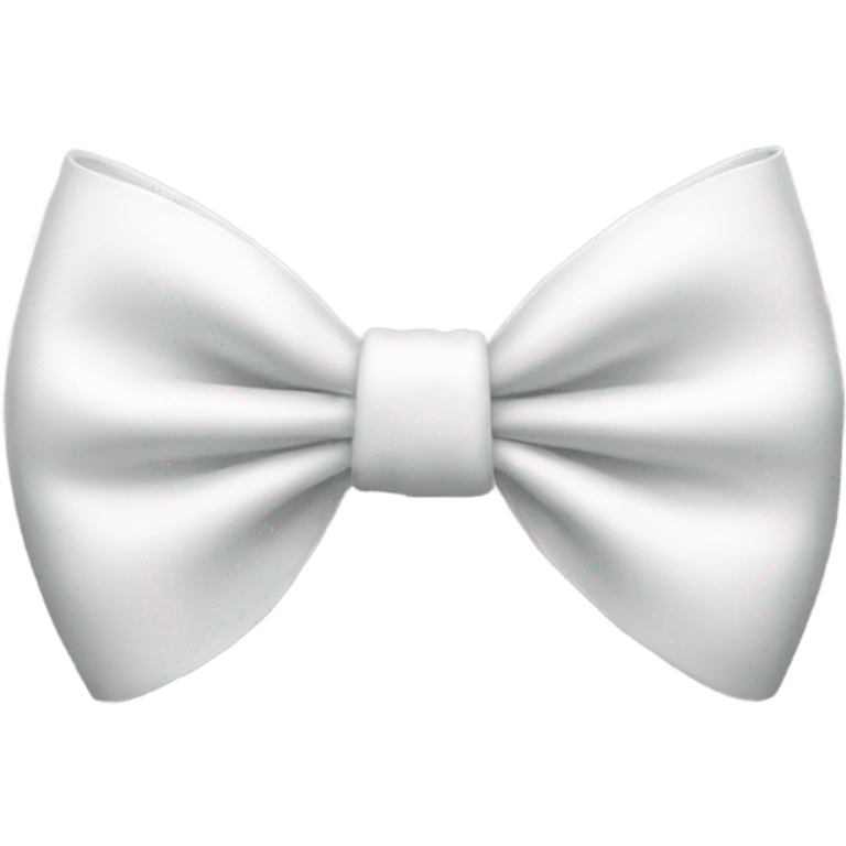 White bow emoji