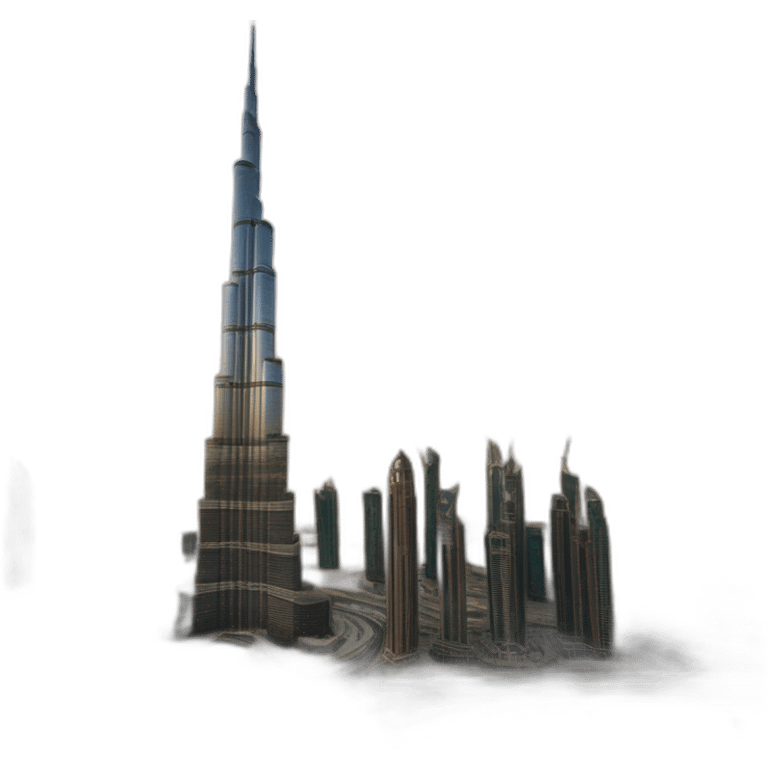 Burj Khalifa, Dubai, Emirats Arabes Unis emoji