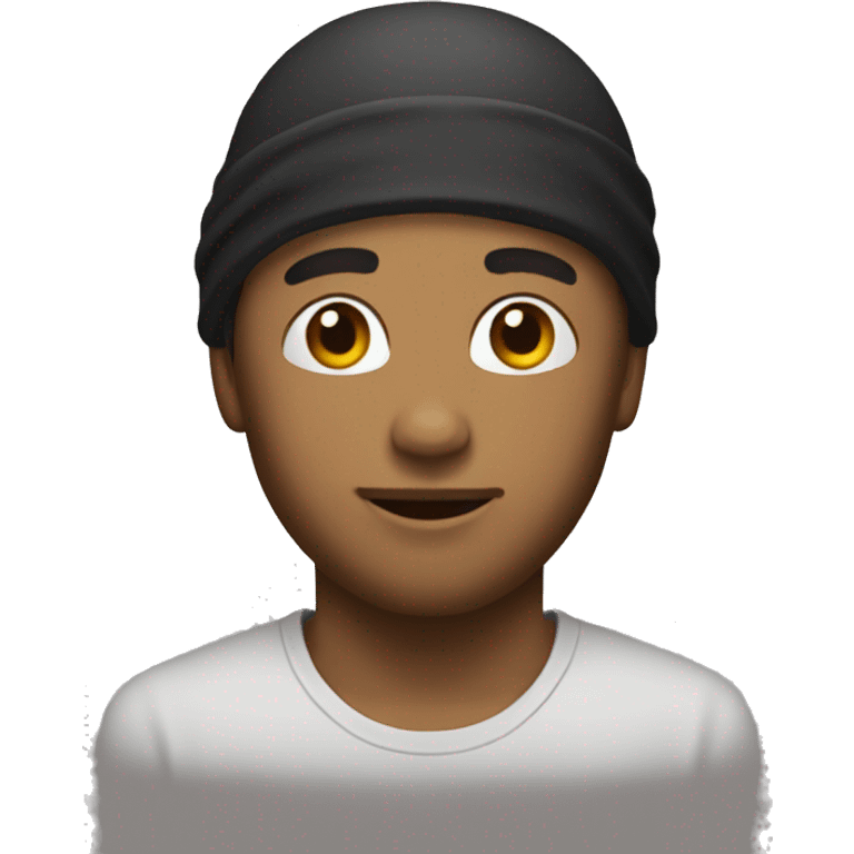 Hombre con durag emoji