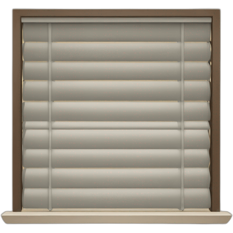 window with blinds emoji