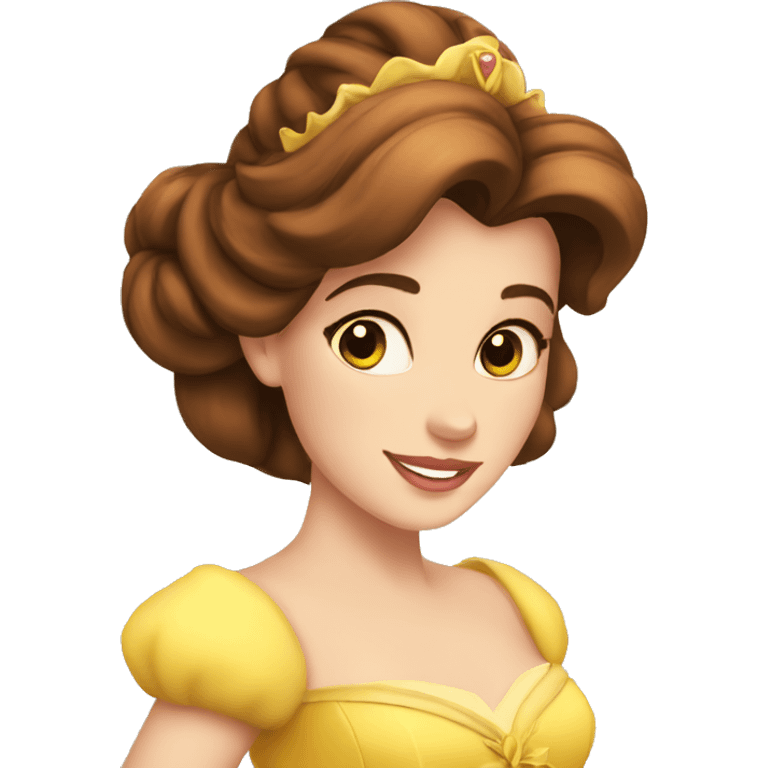 Princess Belle emoji