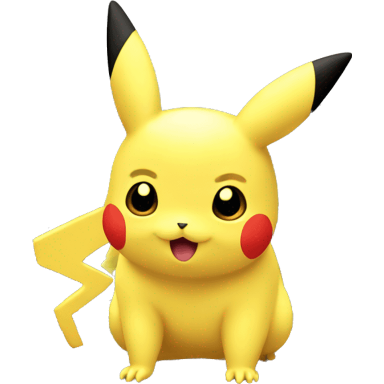 Pikatchu am Laptop emoji