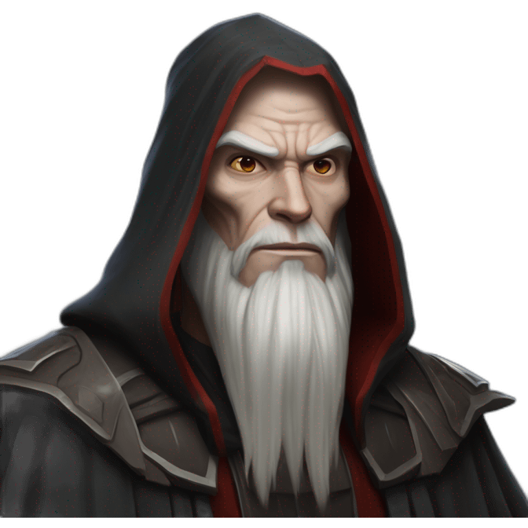 hyperrealist sith jedi in world of warcraft emoji