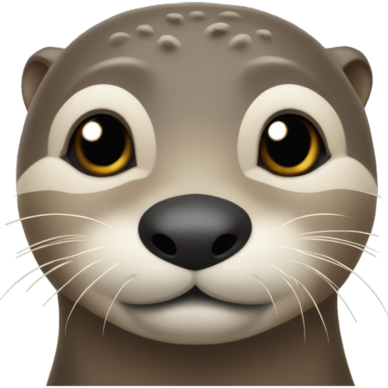 Loutre qui se font un câlin  emoji