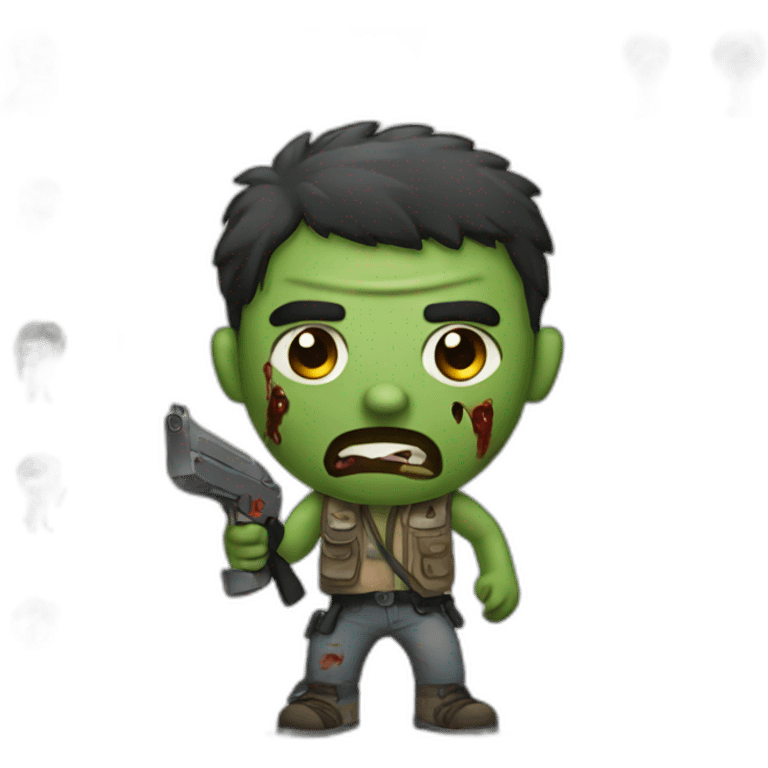 Zombie apocalypse survivor emoji