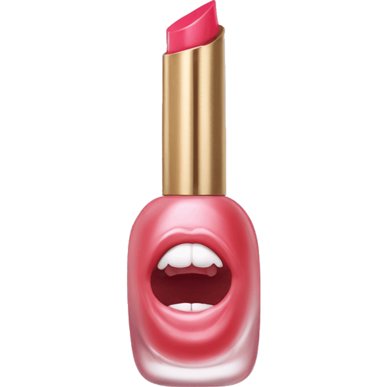 gisou lip oil.  emoji